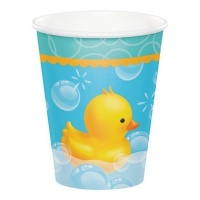 Verres avec des Petits Canards de 250 ml - 8 unités