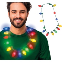 Collier de lumières de Noël avec 13 LEDs