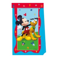 Sachets en papier Mickey Mouse bleu - 4 unités